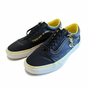 Vans x Cobra Kai Old Skool Sneakers Black Yellow Men’s 6.5 / Women’s 8